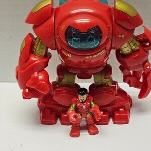 Marvel Imaginext Super Hero Adventures Stark Tech Armor Tony Stark Iron Man 2014